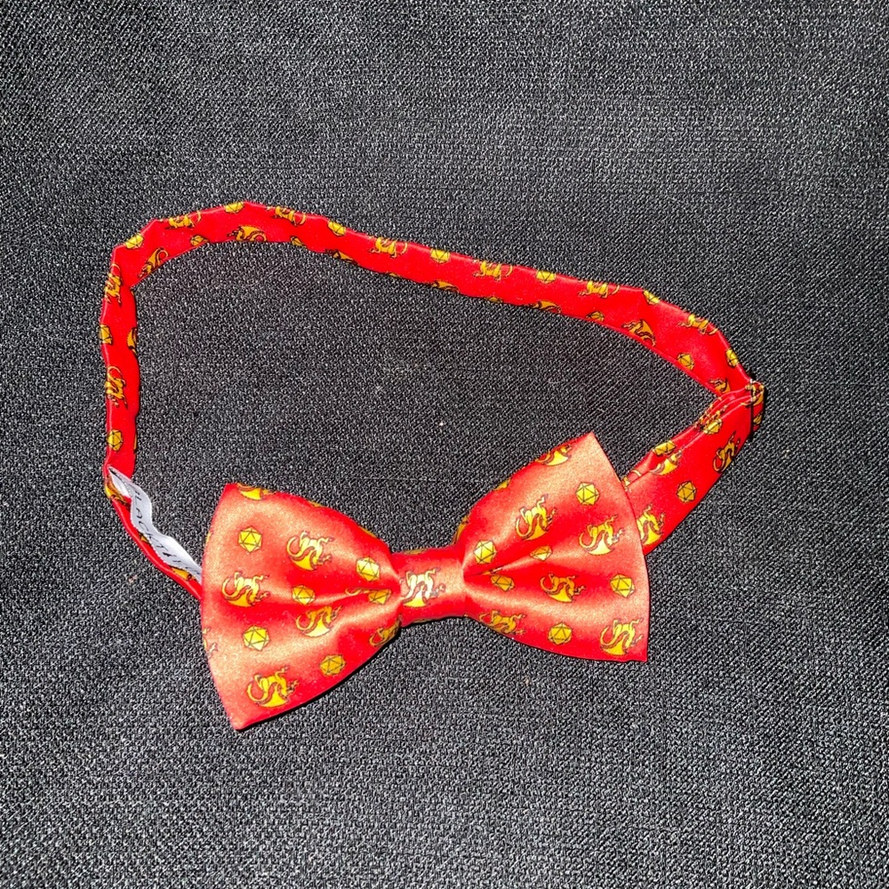 Loot Crate Exclusive “Black Tie Geek” Dungeons & Dragons Bow Tie
